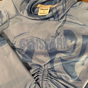 Gymshark Blue Crop Top